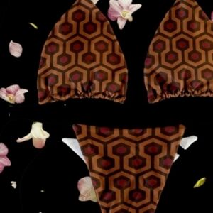 Horror Stephen King Bikini Set The Shining overlook Hotel swimsuit